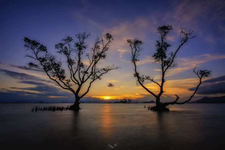 Pantai Sebalang Tempat Terbaik Menikmati Sunset di Lampung Selatan 