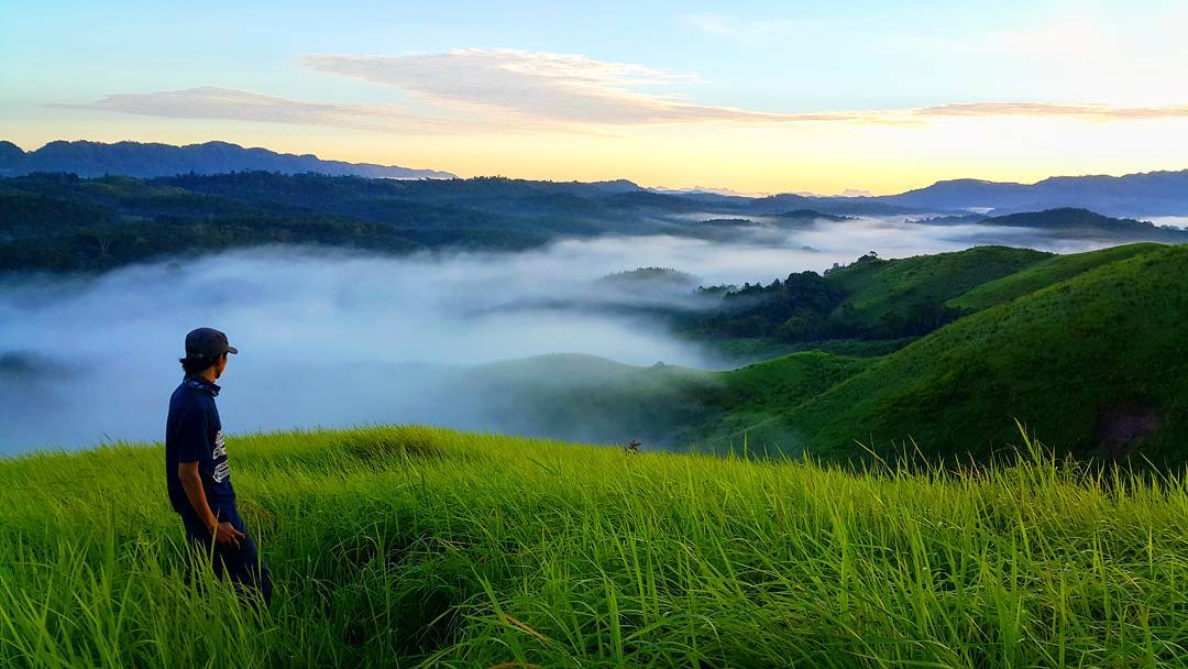  Bukit  Manggindang Bukti Nyata Eksotisme Kalimantan  