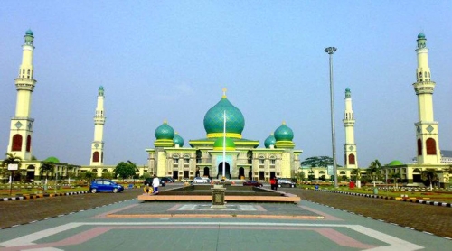 Berwisata sambil beribadah di Masjid Agung An Nur Riau