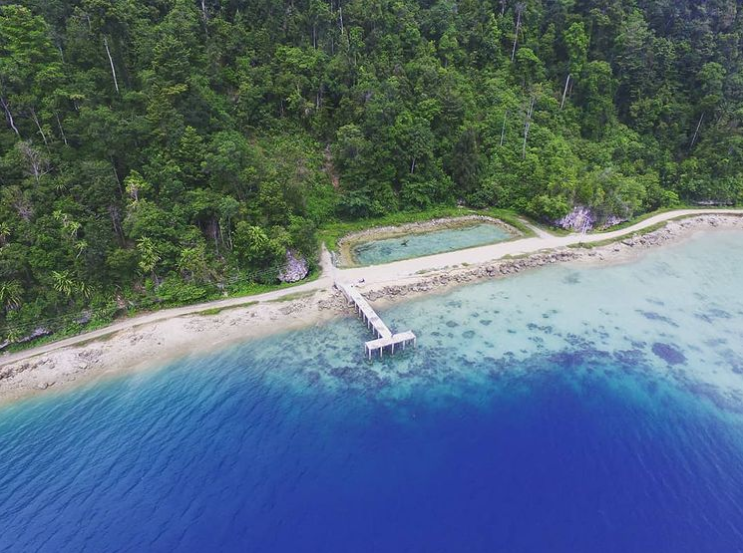 Kolam Sisir Kaimana, Kolam Indah Pelengkap Liburan di Papua Barat